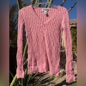 🚫SOLD🚫 Vintage/Y2K Route 66 pink long sleeve button up shirt